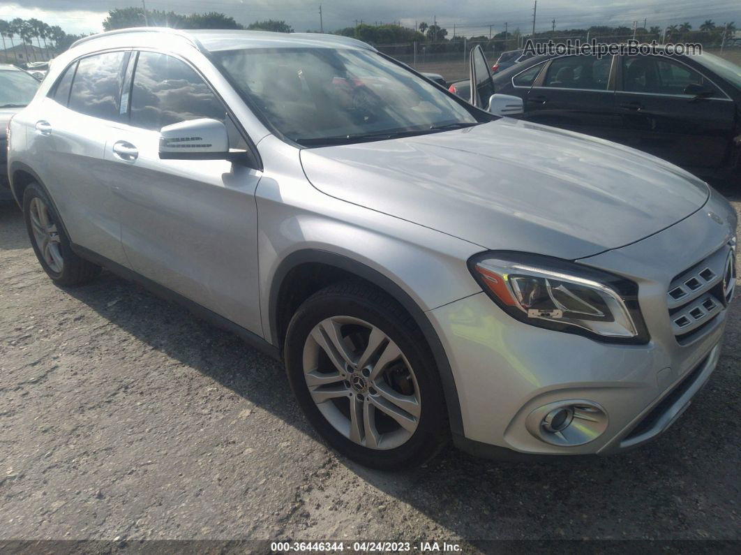 2019 Mercedes-benz Gla Gla 250 Silver vin: WDCTG4EB5KU000947