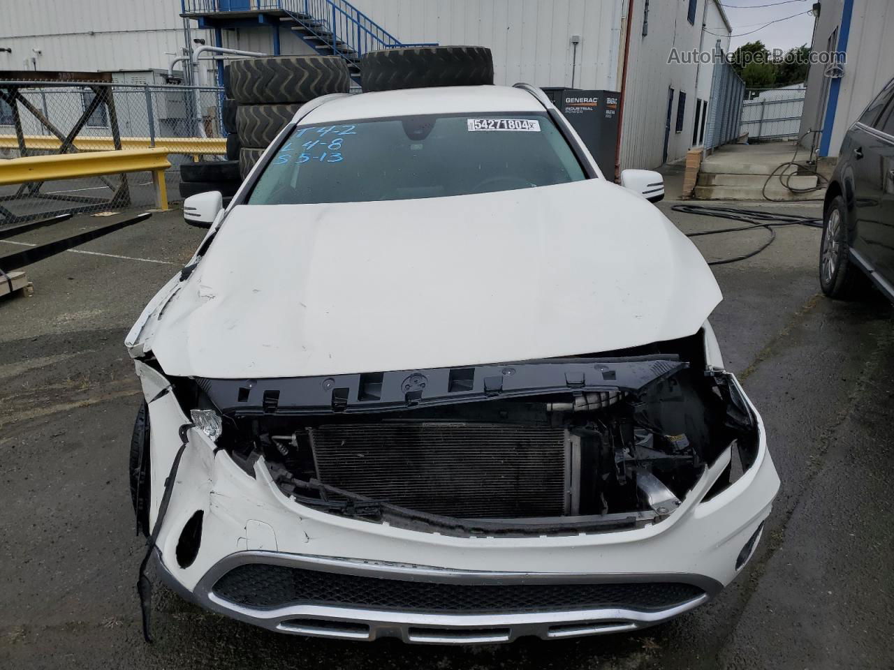 2019 Mercedes-benz Gla 250 White vin: WDCTG4EB5KU016386