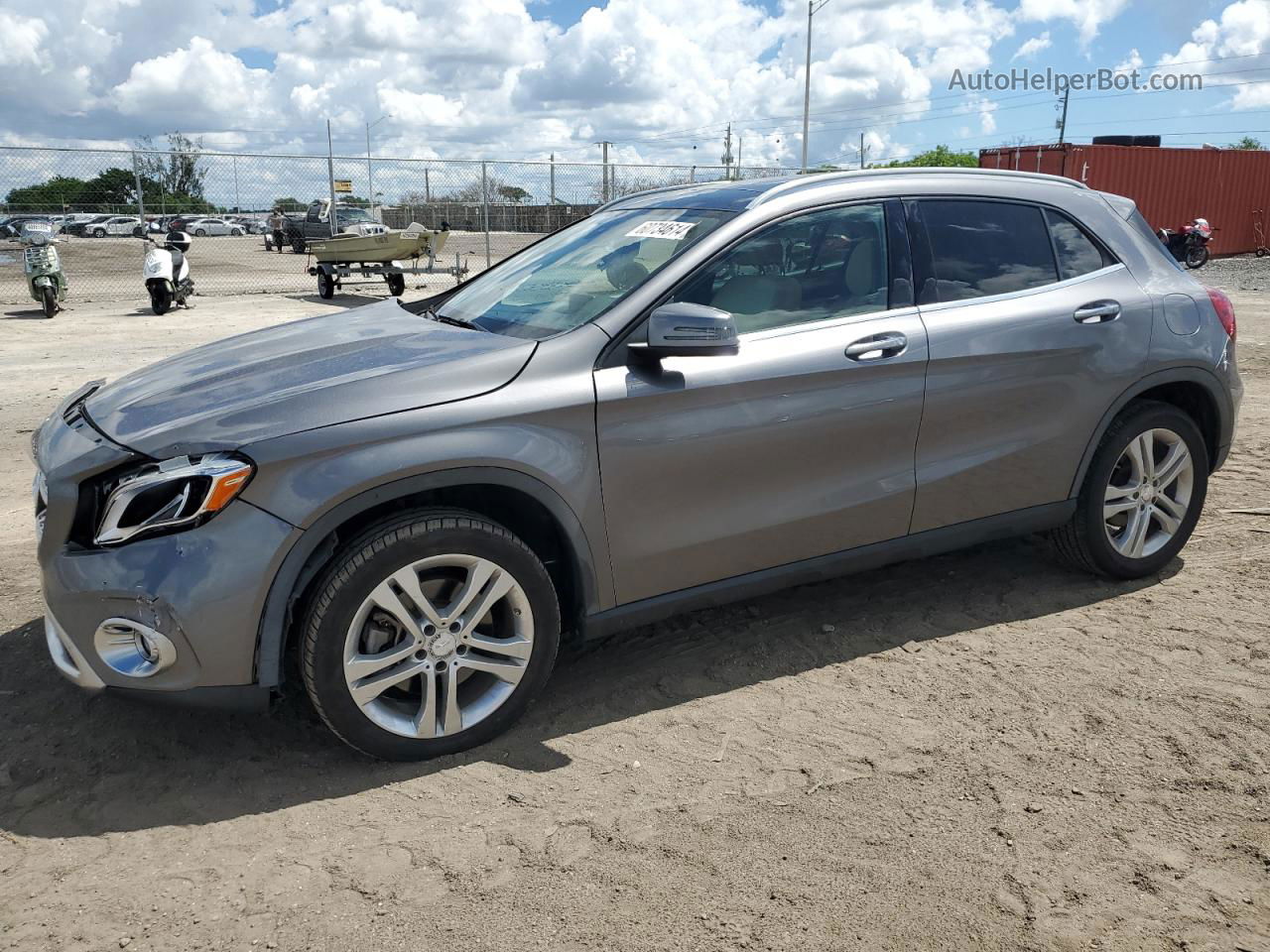 2019 Mercedes-benz Gla 250 Silver vin: WDCTG4EB6KJ577942