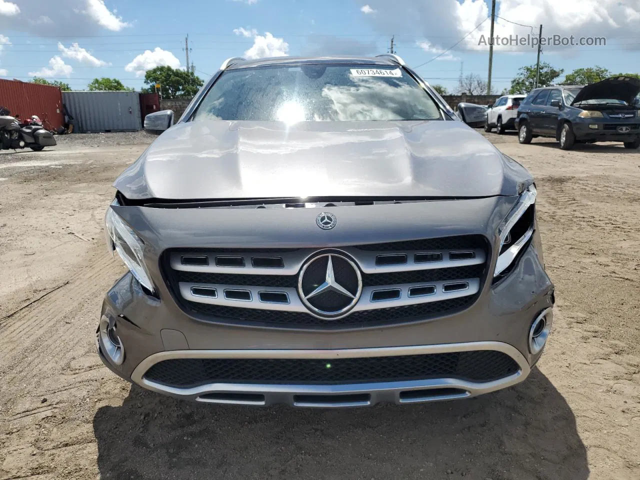 2019 Mercedes-benz Gla 250 Silver vin: WDCTG4EB6KJ577942