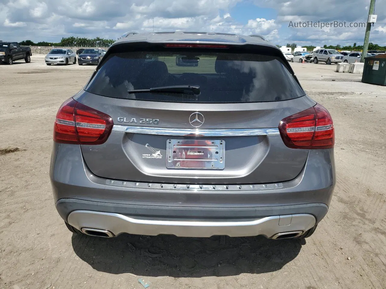 2019 Mercedes-benz Gla 250 Silver vin: WDCTG4EB6KJ577942