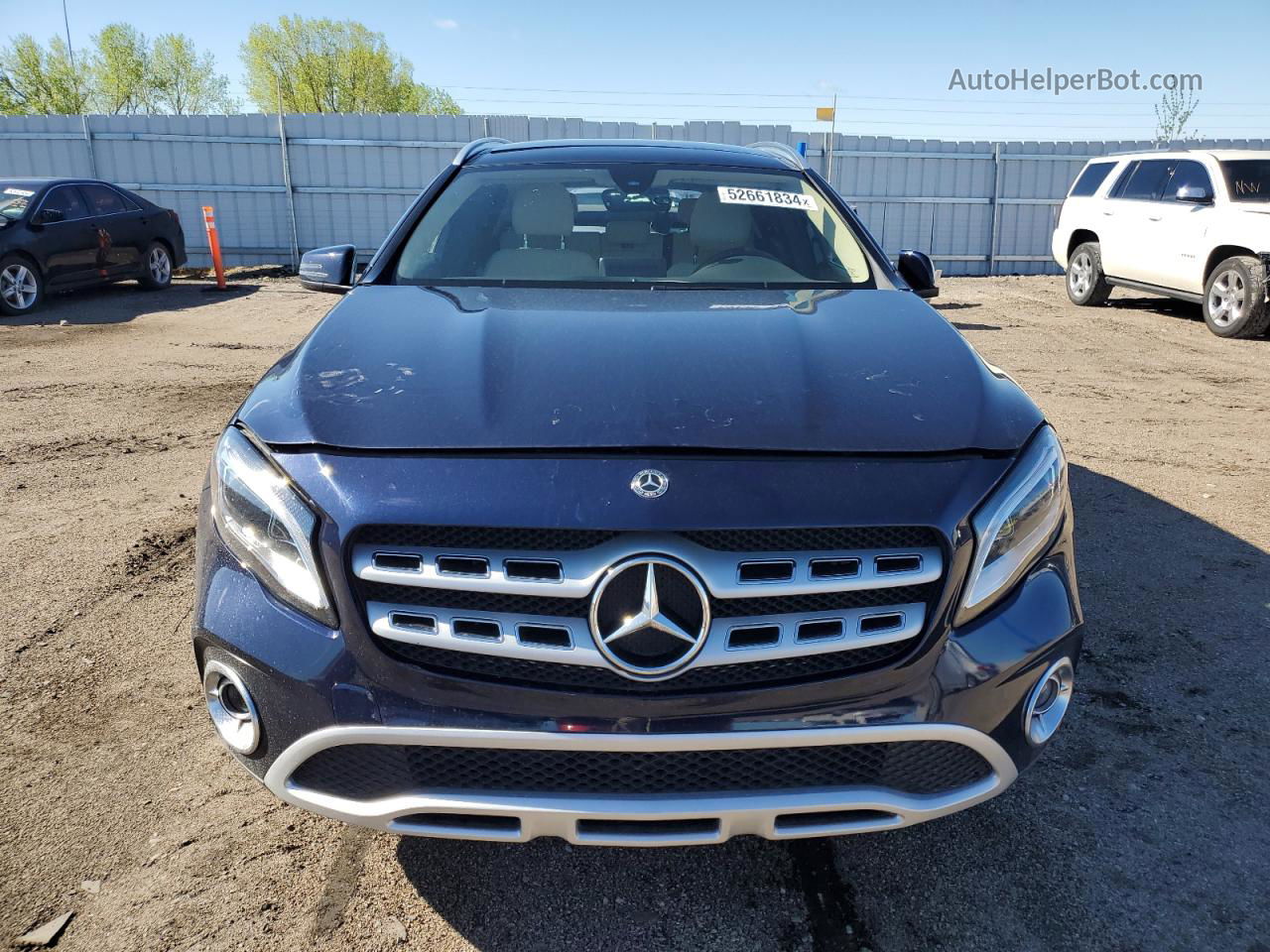 2019 Mercedes-benz Gla 250 Blue vin: WDCTG4EB6KU000911