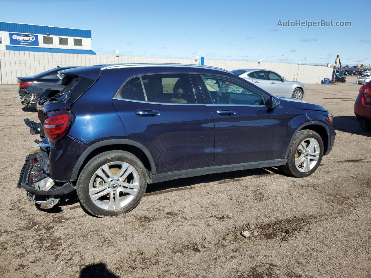 2019 Mercedes-benz Gla 250 Blue vin: WDCTG4EB6KU000911