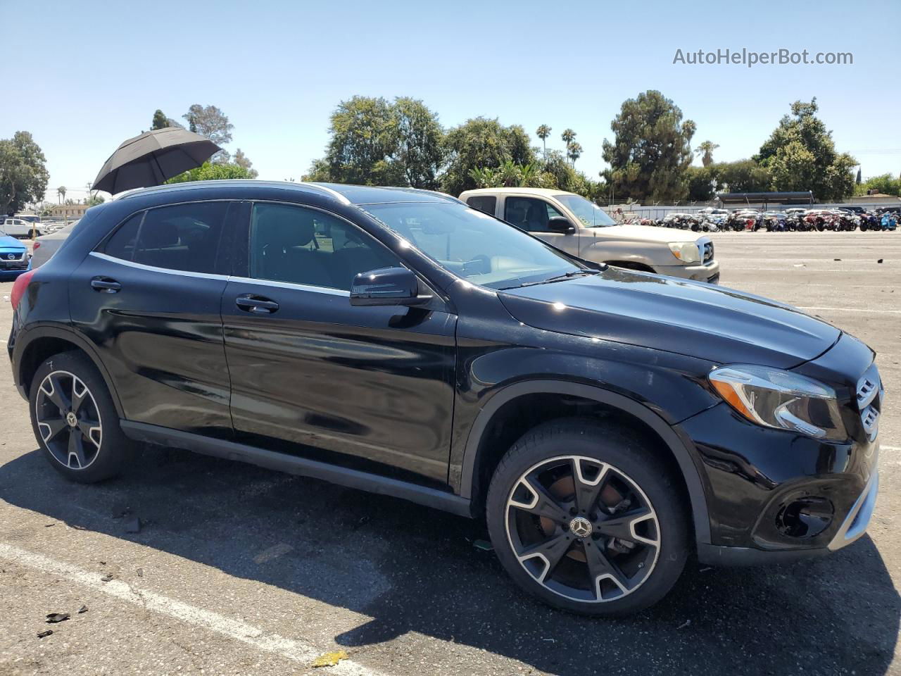 2019 Mercedes-benz Gla 250 Black vin: WDCTG4EB7KU014851