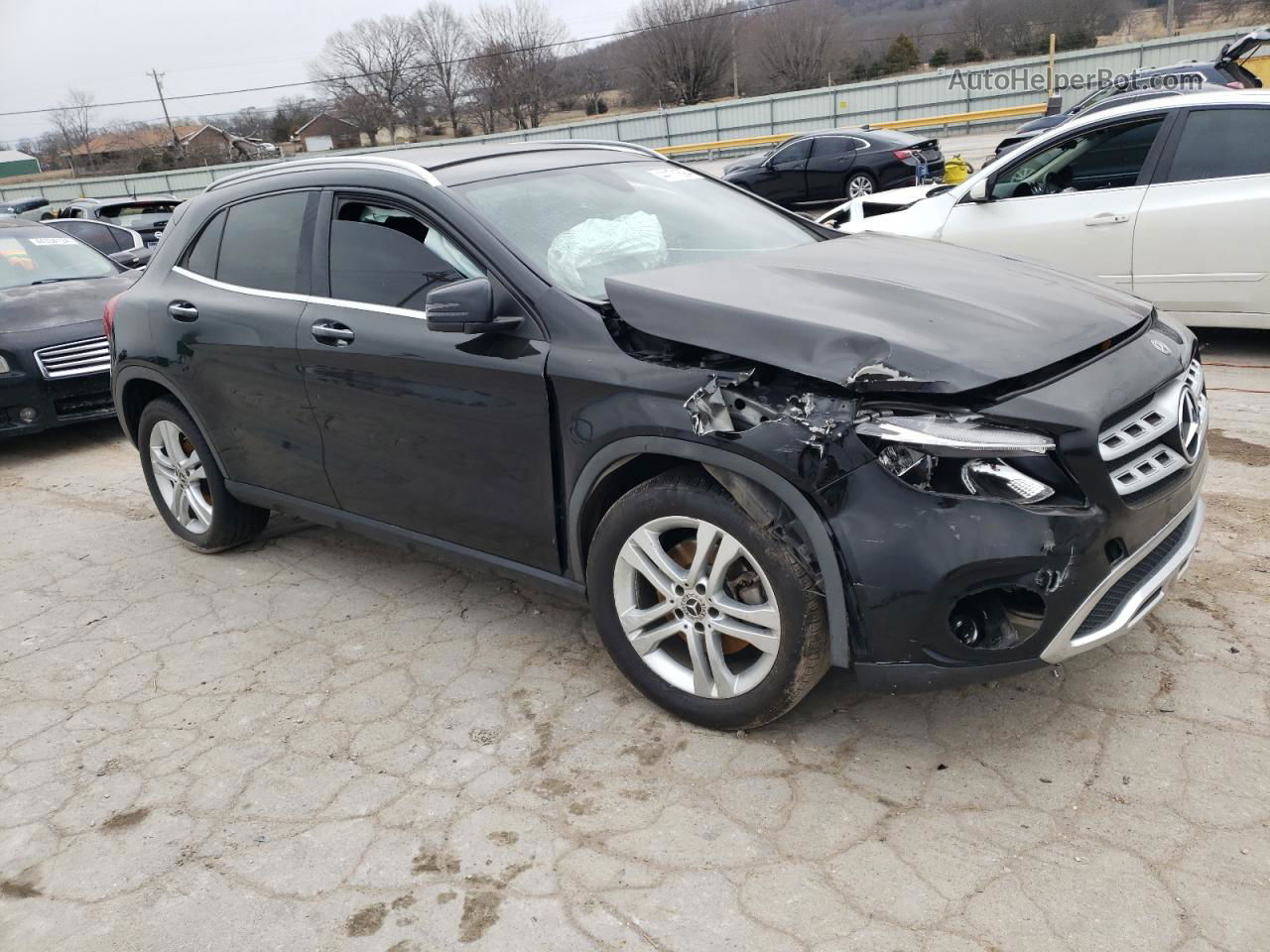 2019 Mercedes-benz Gla 250 Black vin: WDCTG4EB8KJ580020