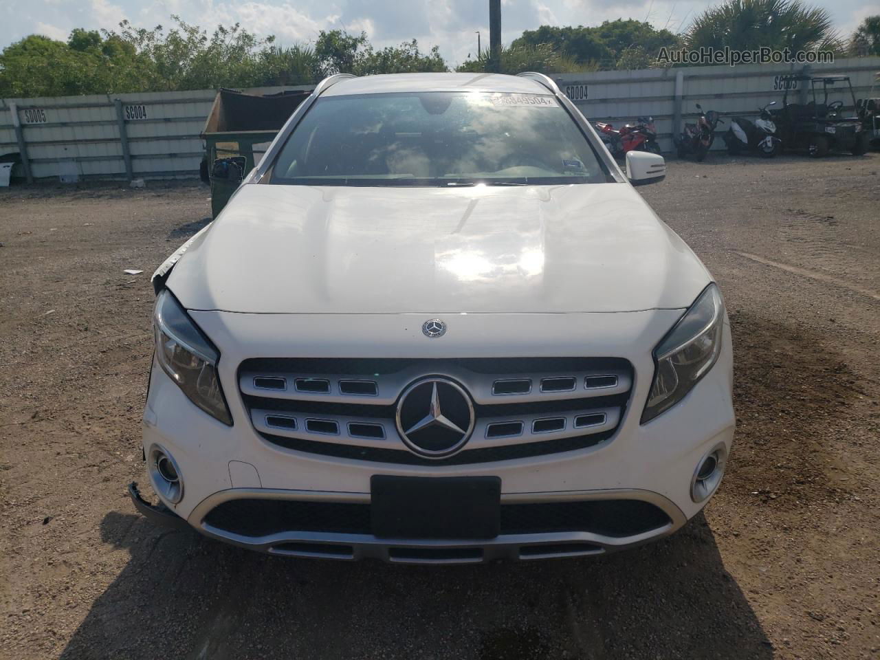 2019 Mercedes-benz Gla 250 White vin: WDCTG4EB8KU013191