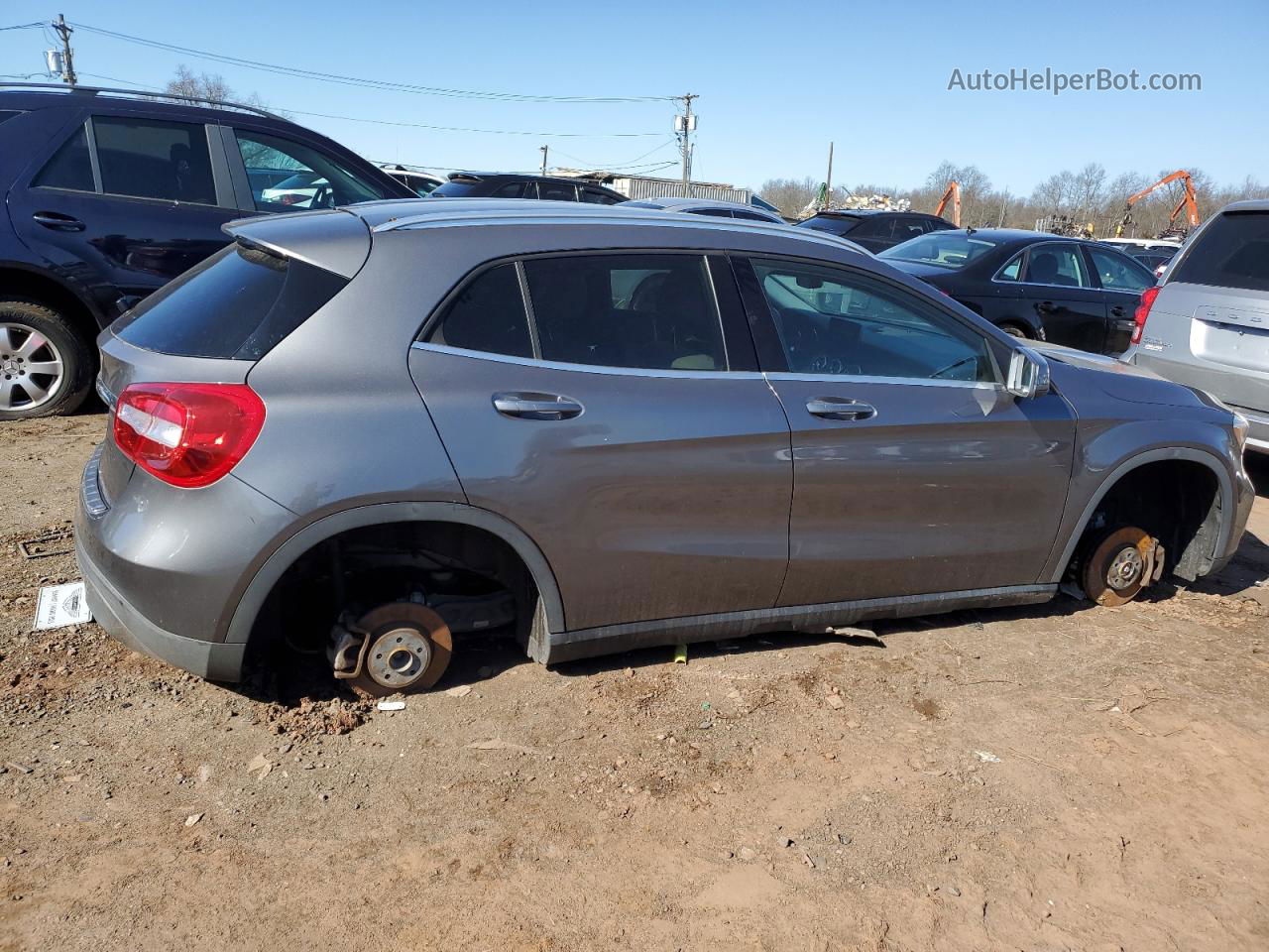 2019 Mercedes-benz Gla 250 Gray vin: WDCTG4EB9KJ550962