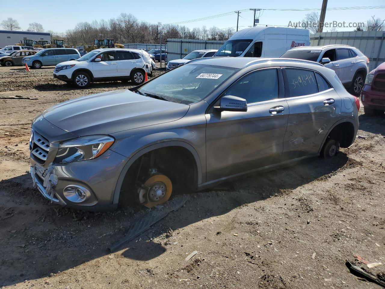 2019 Mercedes-benz Gla 250 Gray vin: WDCTG4EB9KJ550962