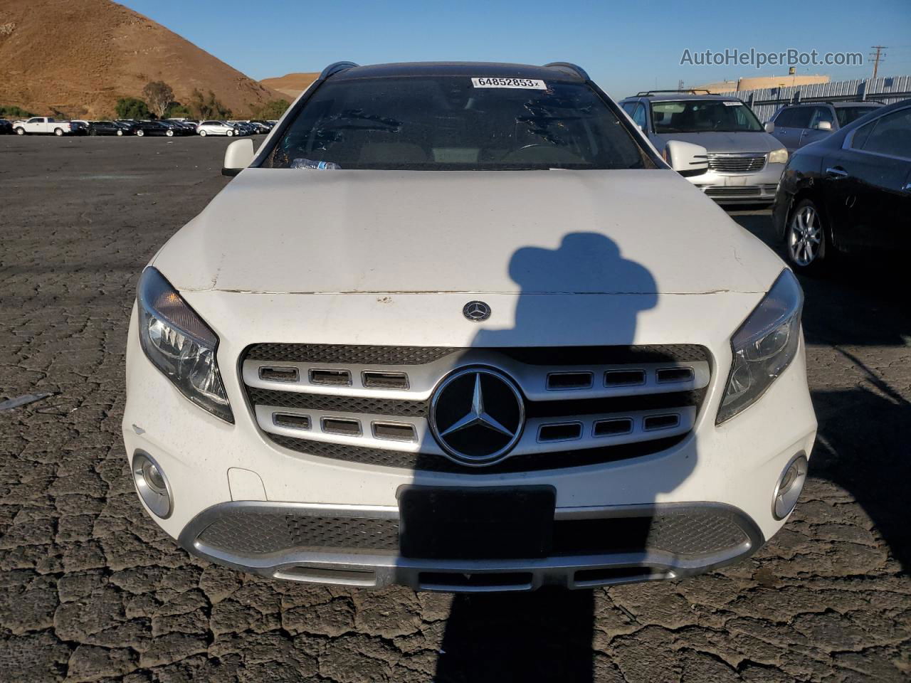 2019 Mercedes-benz Gla 250 White vin: WDCTG4EB9KU006640