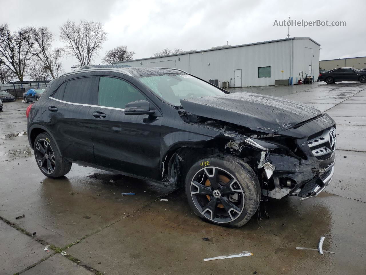 2019 Mercedes-benz Gla 250 Black vin: WDCTG4EB9KU011904