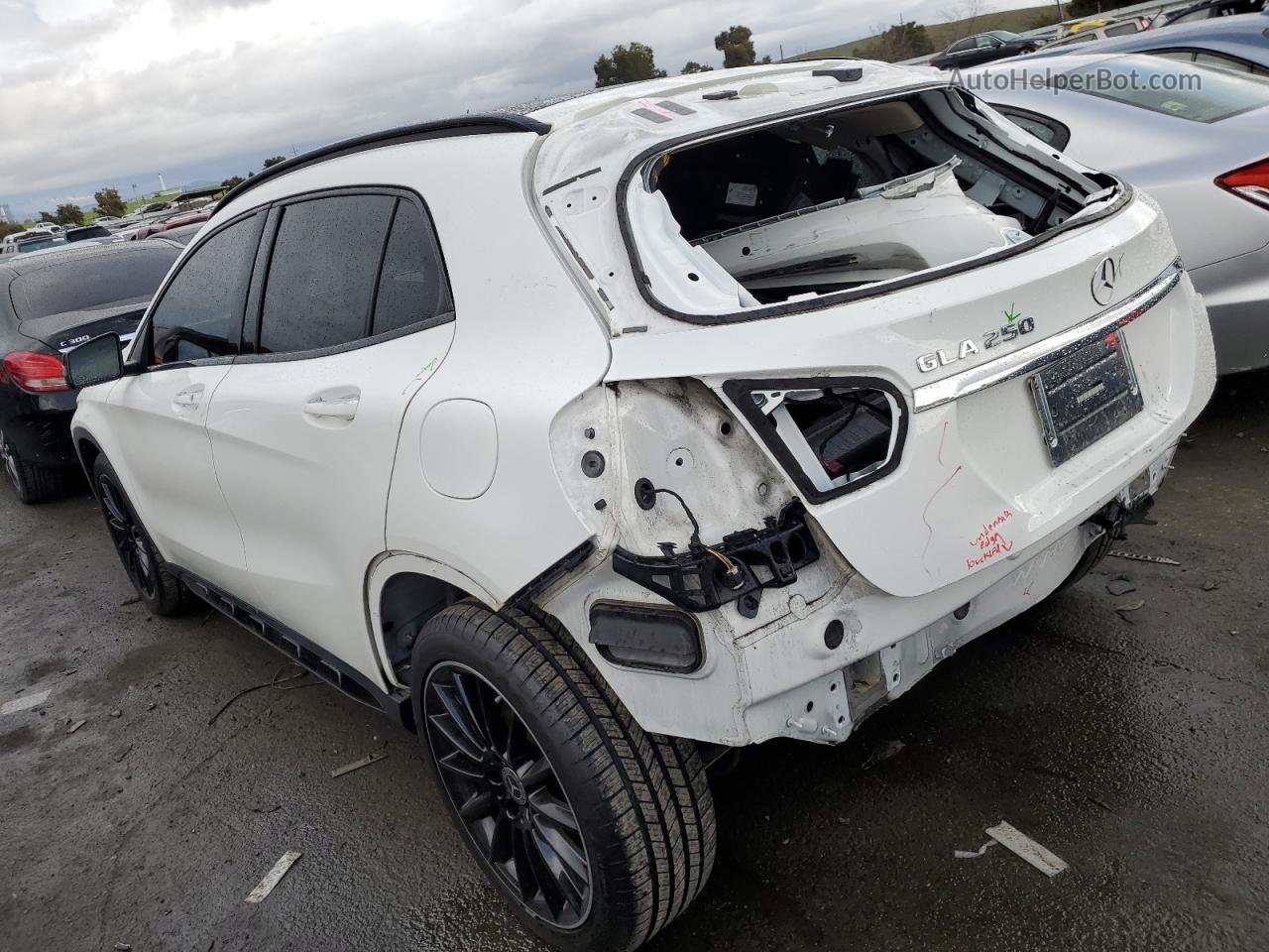 2019 Mercedes-benz Gla 250 White vin: WDCTG4EBXKJ538464