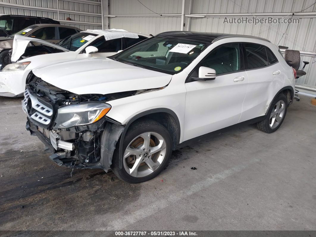 2019 Mercedes-benz Gla Gla 250 White vin: WDCTG4EBXKJ552770