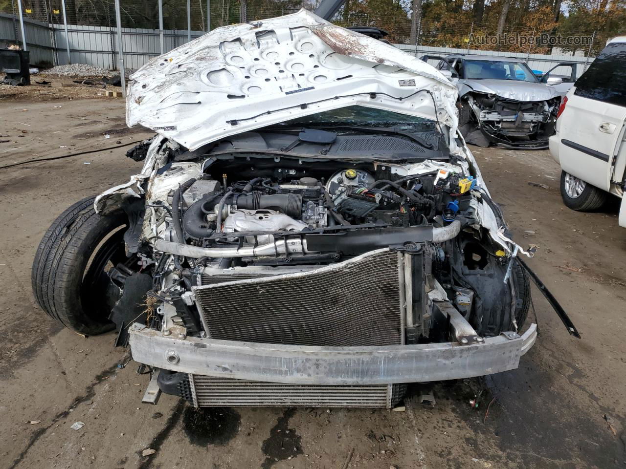 2019 Mercedes-benz Gla 250 White vin: WDCTG4EBXKU001107