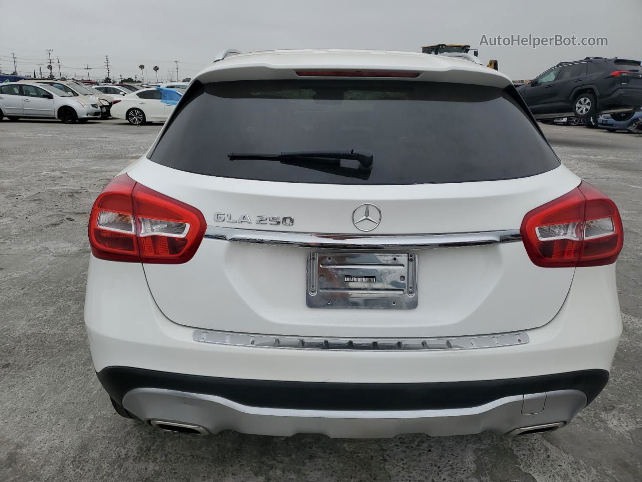 2019 Mercedes-benz Gla 250 White vin: WDCTG4EBXKU009501