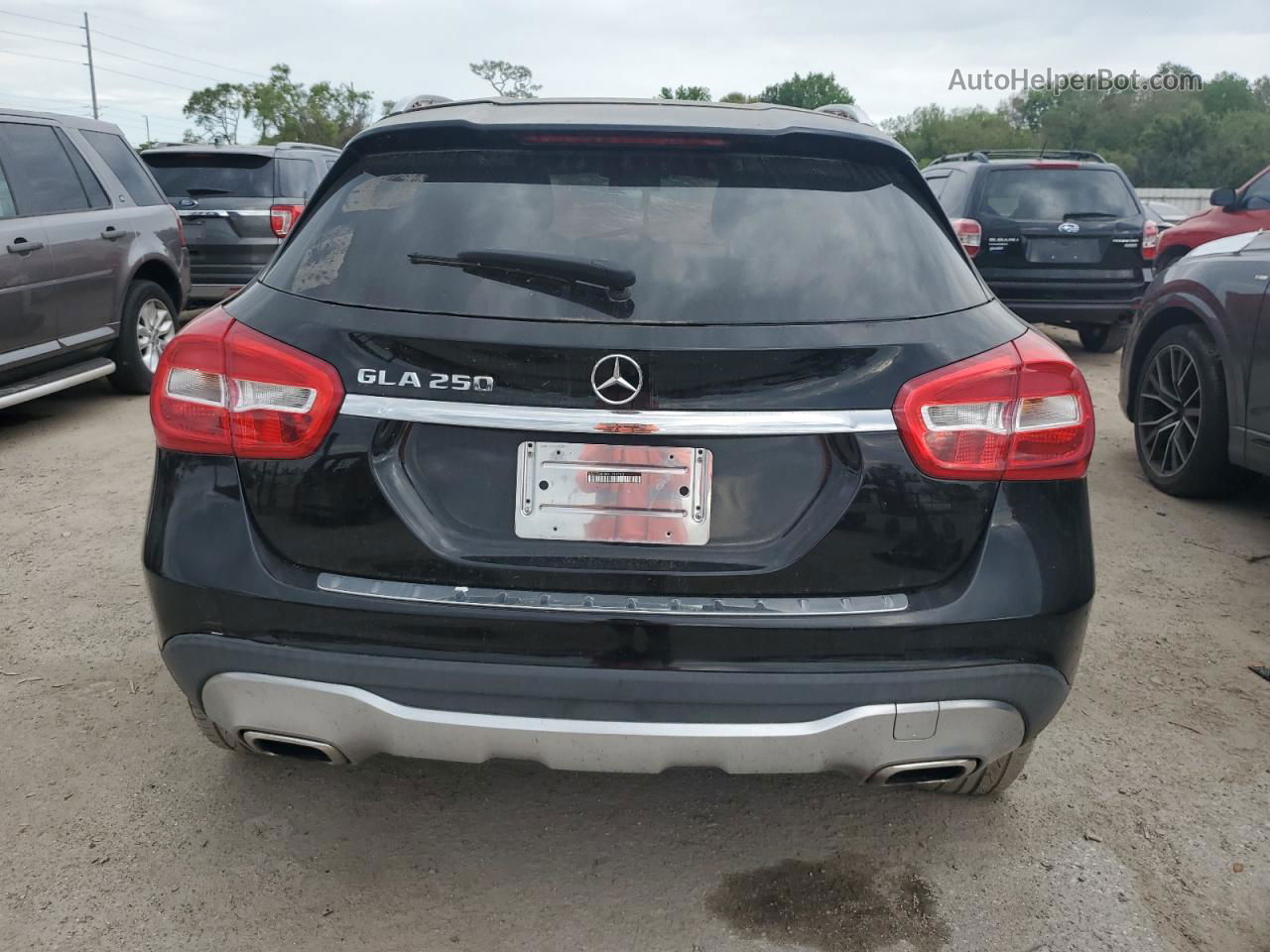 2019 Mercedes-benz Gla 250 Black vin: WDCTG4EBXKU014763