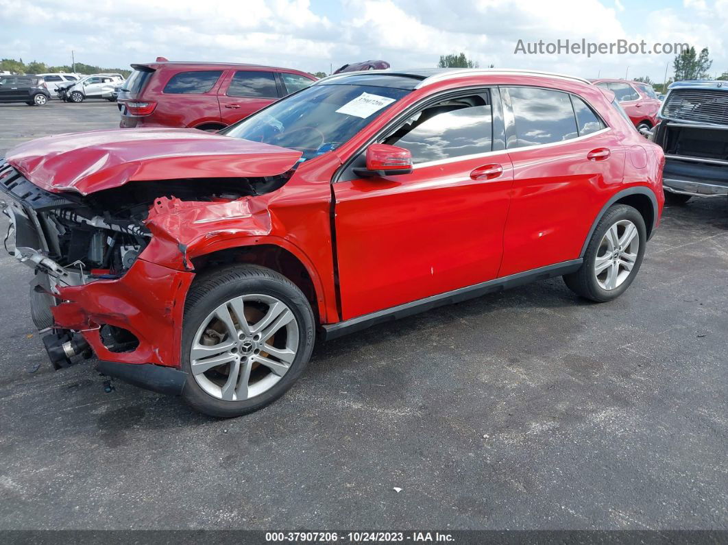 2019 Mercedes-benz Gla Gla 250 Red vin: WDCTG4EBXKU015346