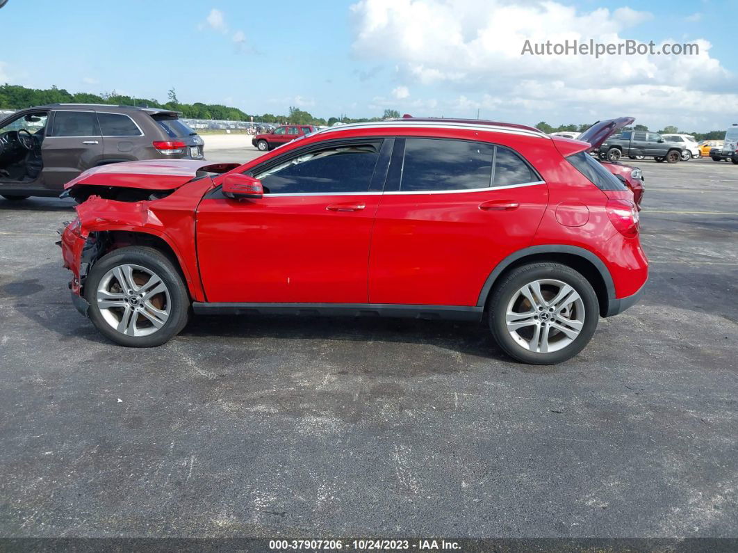 2019 Mercedes-benz Gla Gla 250 Red vin: WDCTG4EBXKU015346