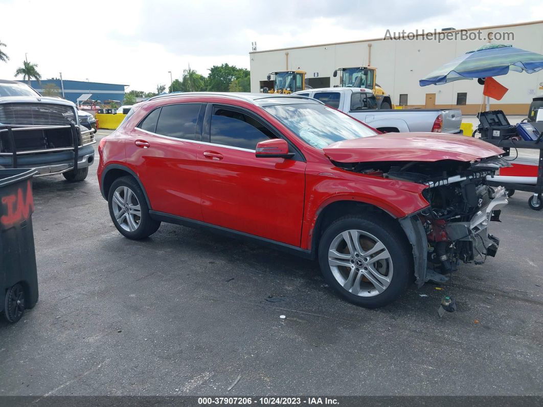 2019 Mercedes-benz Gla Gla 250 Красный vin: WDCTG4EBXKU015346