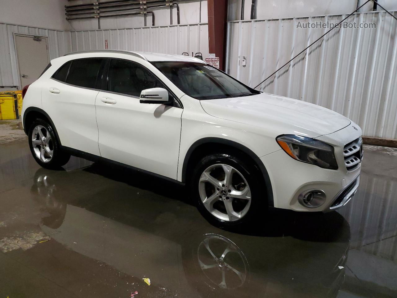 2019 Mercedes-benz Gla 250 Белый vin: WDCTG4EBXKU017078