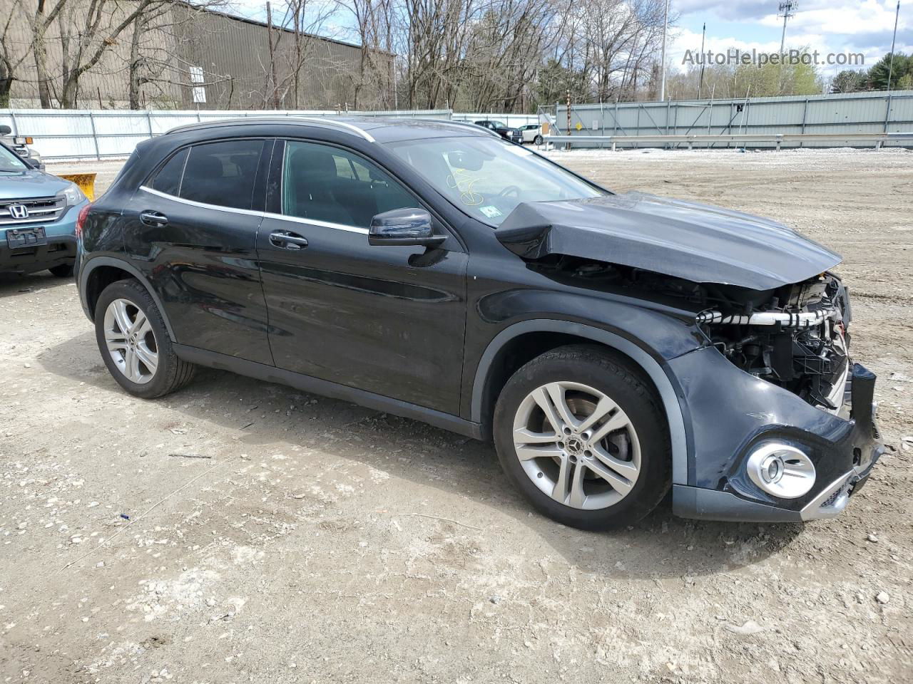 2019 Mercedes-benz Gla 250 4matic Black vin: WDCTG4GB0KJ550541