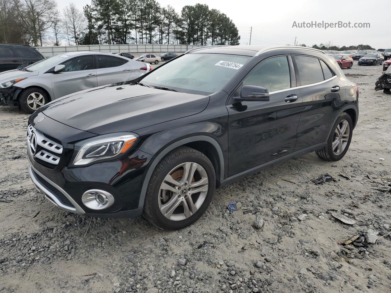 2019 Mercedes-benz Gla 250 4matic Black vin: WDCTG4GB0KJ607143