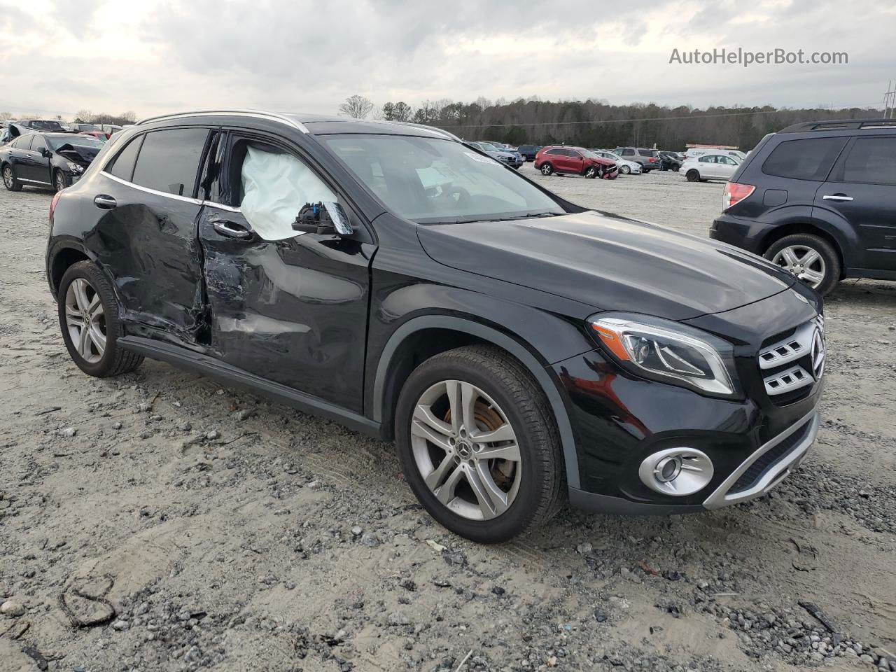 2019 Mercedes-benz Gla 250 4matic Black vin: WDCTG4GB0KJ607143