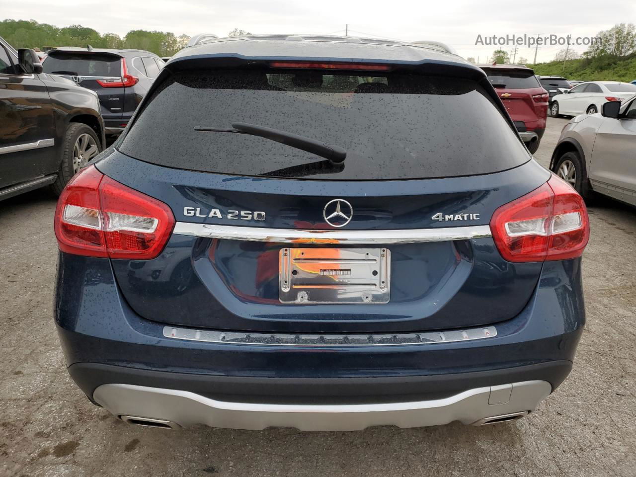 2019 Mercedes-benz Gla 250 4matic Blue vin: WDCTG4GB0KJ628557