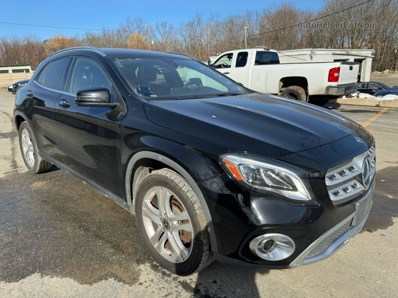 2019 Mercedes-benz Gla 250 4matic Черный vin: WDCTG4GB0KJ645939