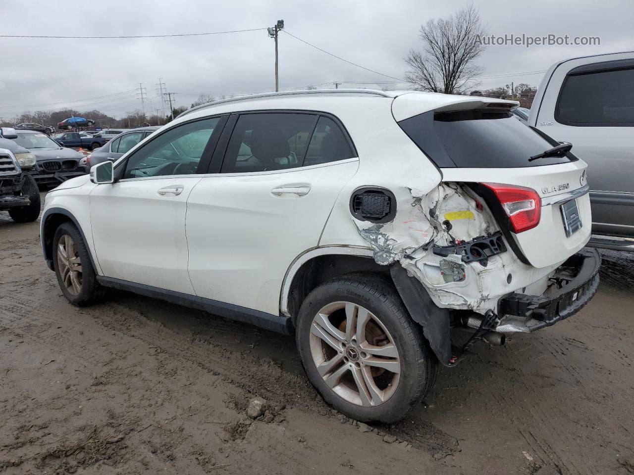 2019 Mercedes-benz Gla 250 4matic White vin: WDCTG4GB0KU001193