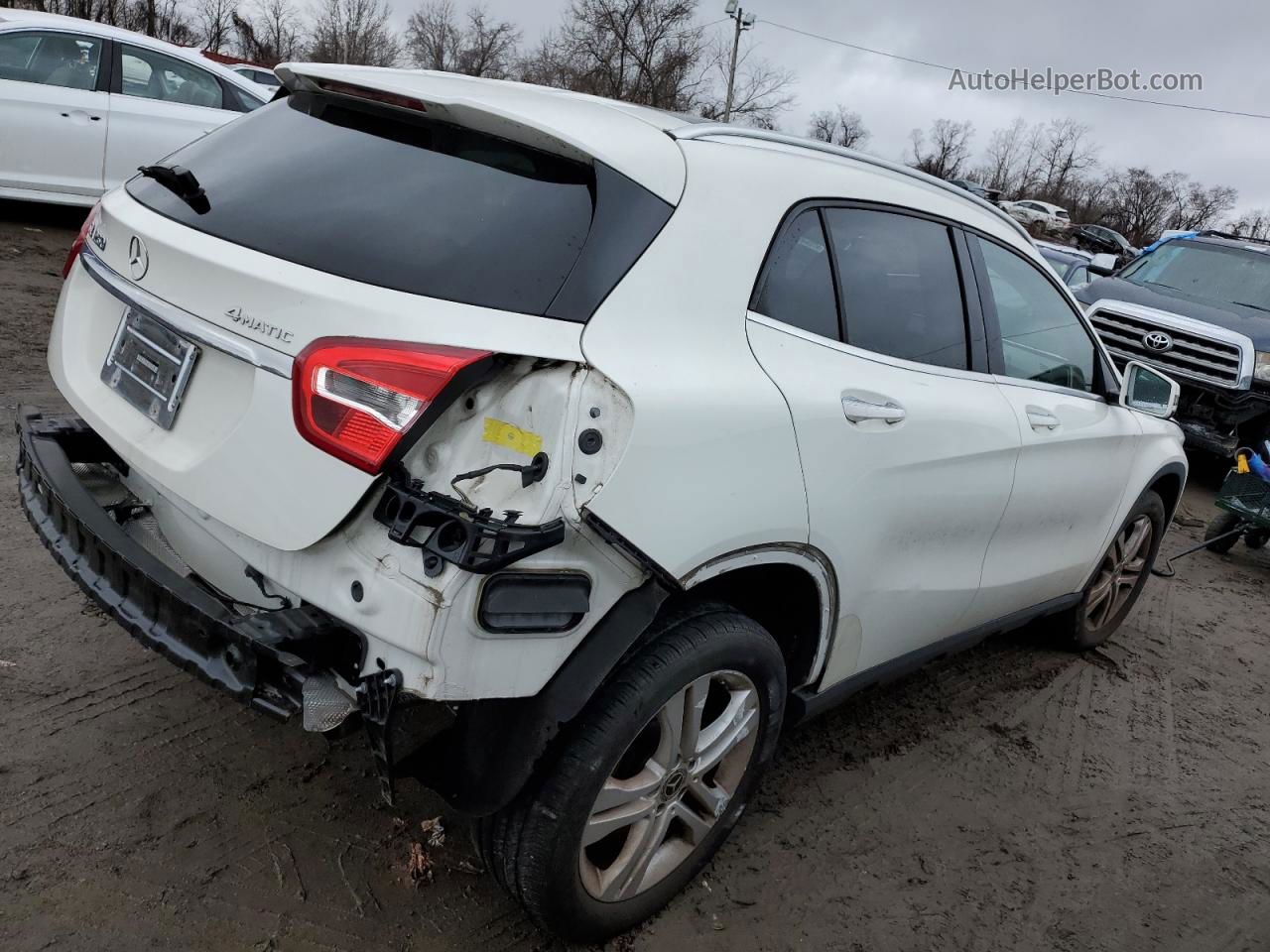 2019 Mercedes-benz Gla 250 4matic White vin: WDCTG4GB0KU001193