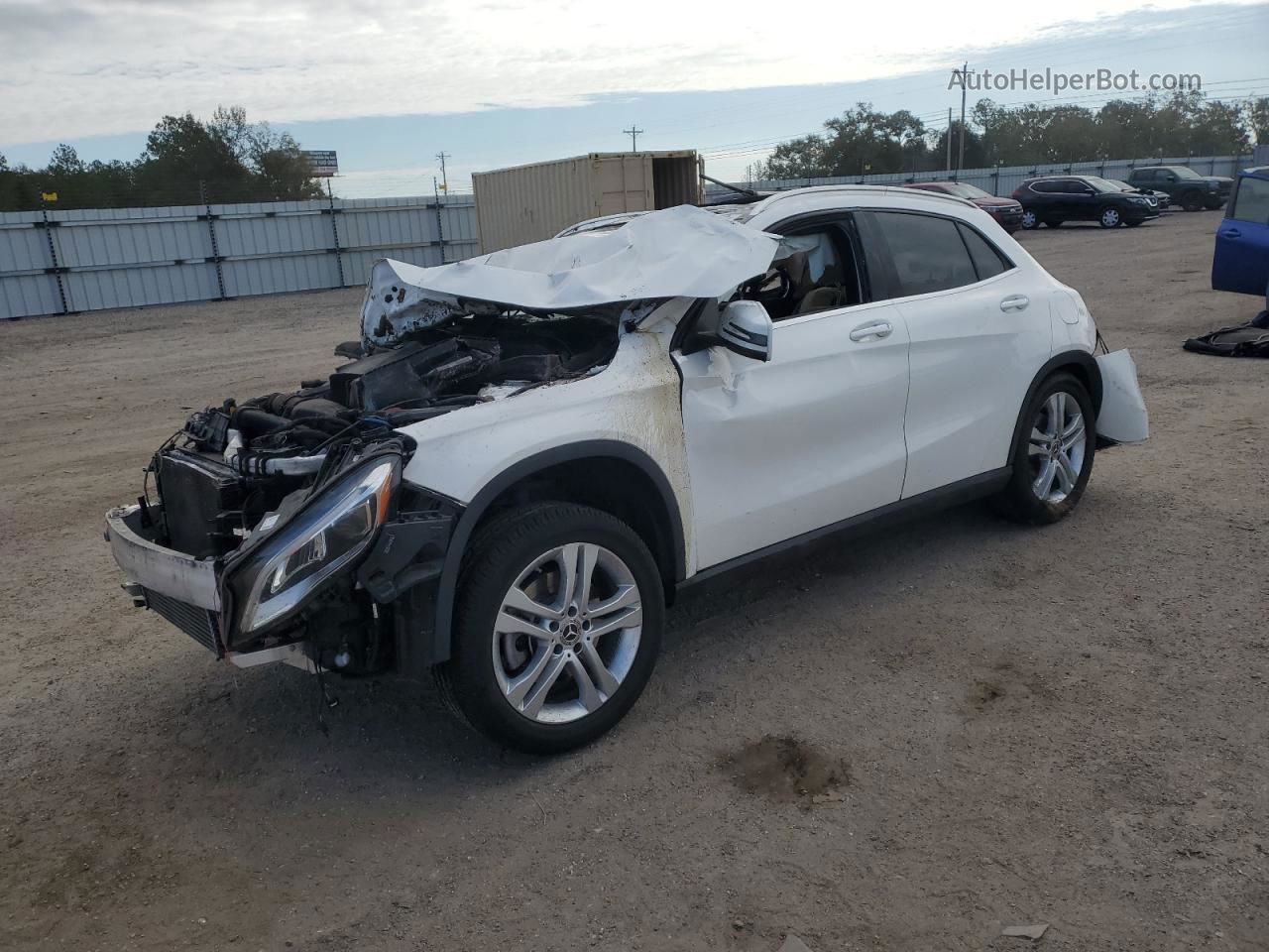 2019 Mercedes-benz Gla 250 4matic White vin: WDCTG4GB0KU004661