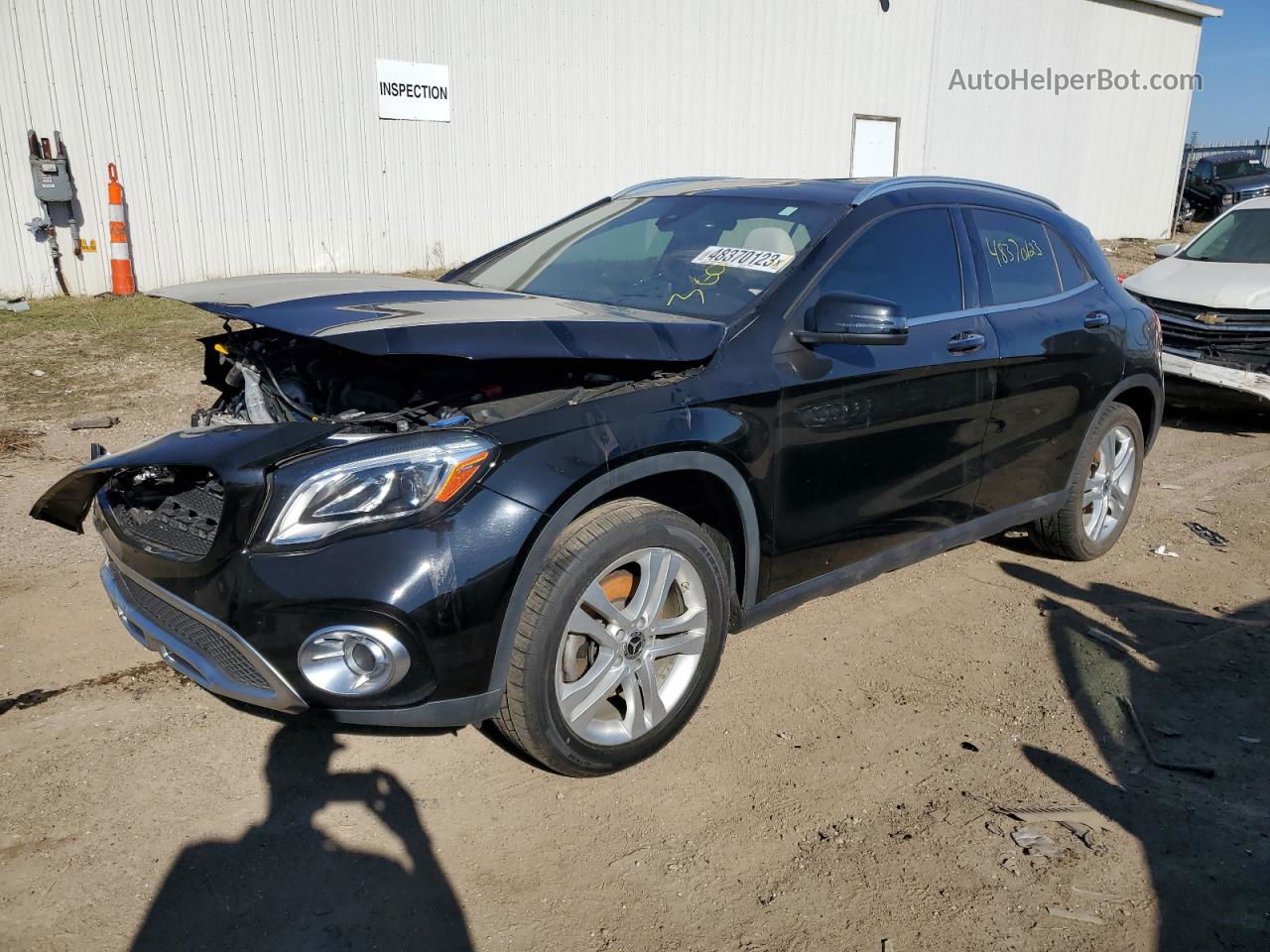 2019 Mercedes-benz Gla 250 4matic Black vin: WDCTG4GB0KU014588