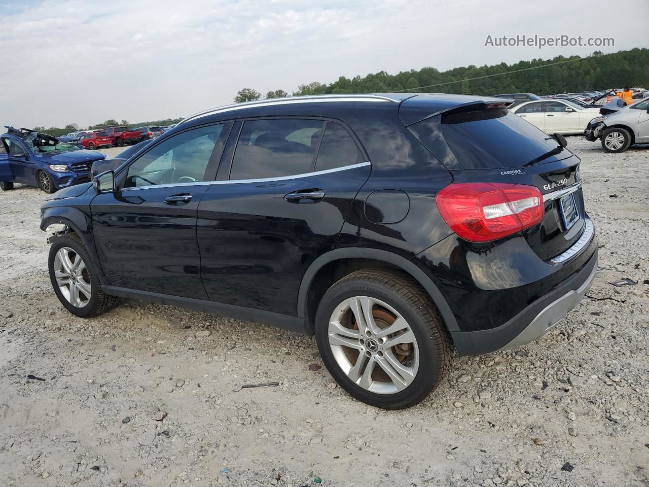 2019 Mercedes-benz Gla 250 4matic Black vin: WDCTG4GB0KU015322