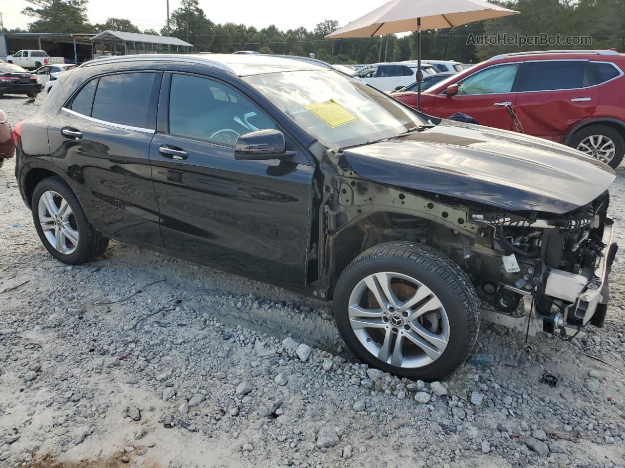 2019 Mercedes-benz Gla 250 4matic Black vin: WDCTG4GB0KU015322