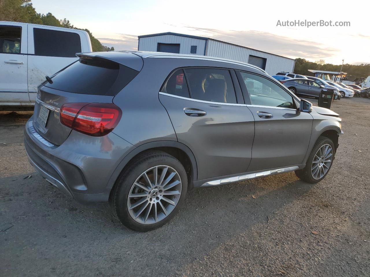 2019 Mercedes-benz Gla 250 4matic Gray vin: WDCTG4GB1KJ543808