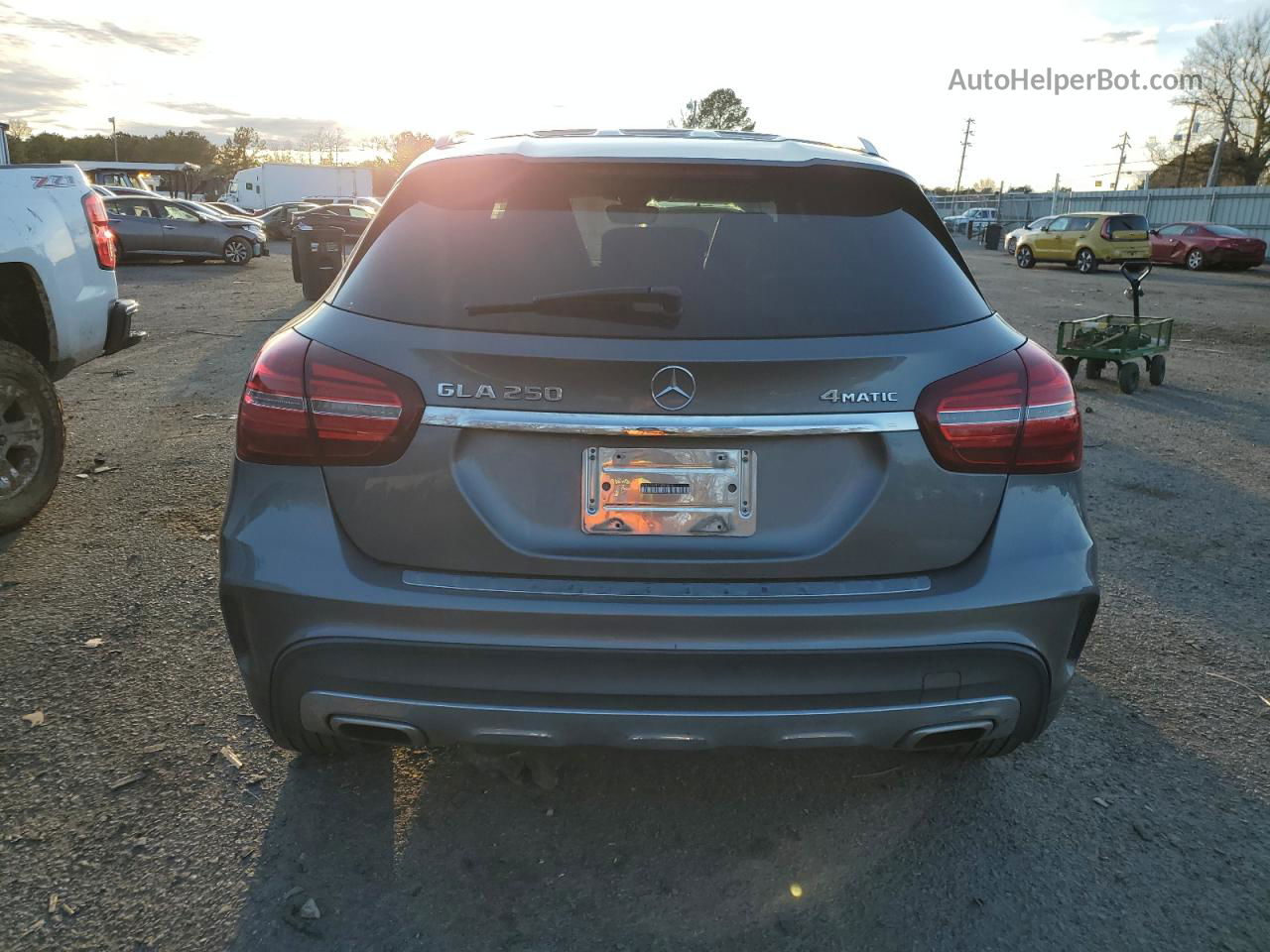 2019 Mercedes-benz Gla 250 4matic Gray vin: WDCTG4GB1KJ543808