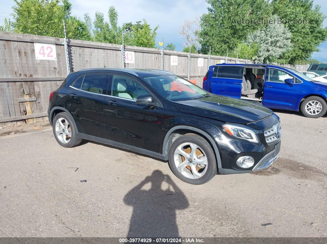 2019 Mercedes-benz Gla 250 4matic Черный vin: WDCTG4GB1KJ617728