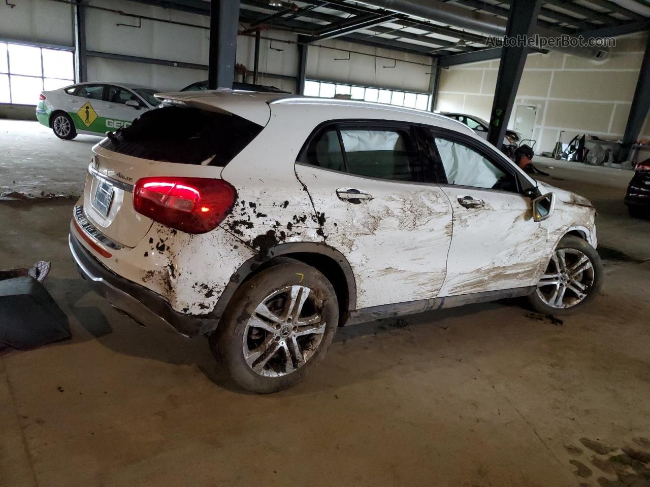 2019 Mercedes-benz Gla 250 4matic White vin: WDCTG4GB1KU014602