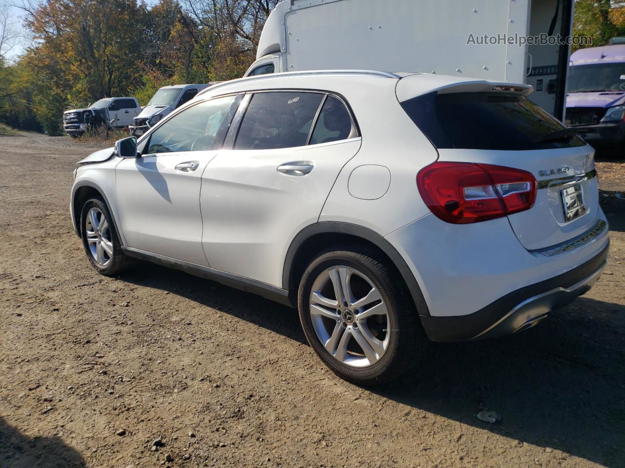 2019 Mercedes-benz Gla 250 4matic White vin: WDCTG4GB1KU015166