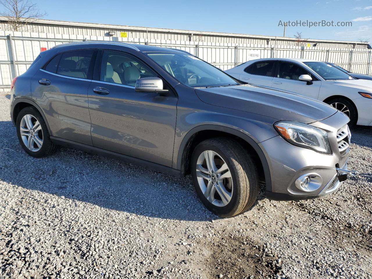 2019 Mercedes-benz Gla 250 4matic Gray vin: WDCTG4GB2KJ543784