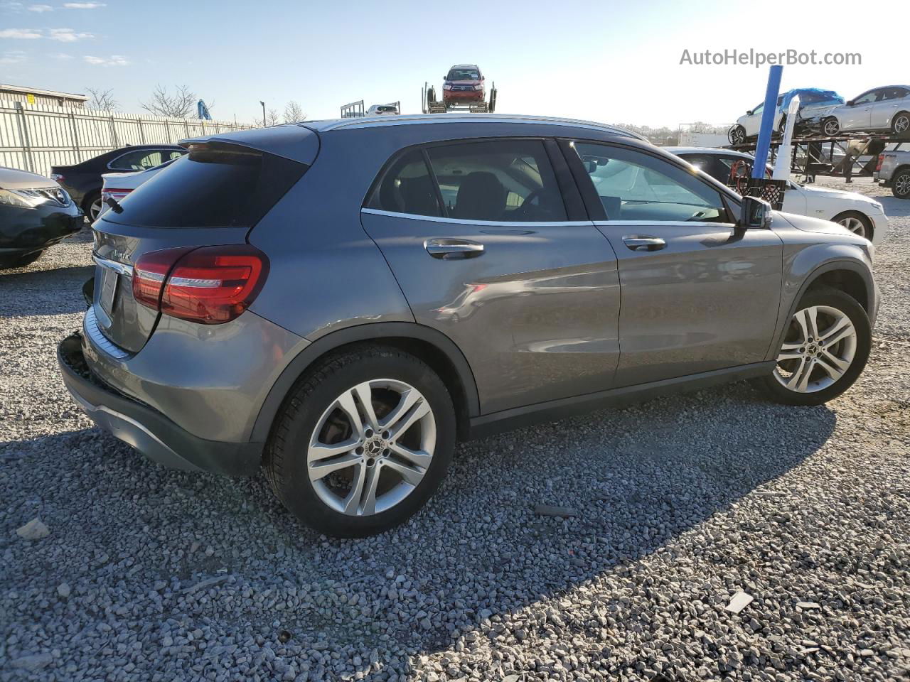 2019 Mercedes-benz Gla 250 4matic Gray vin: WDCTG4GB2KJ543784