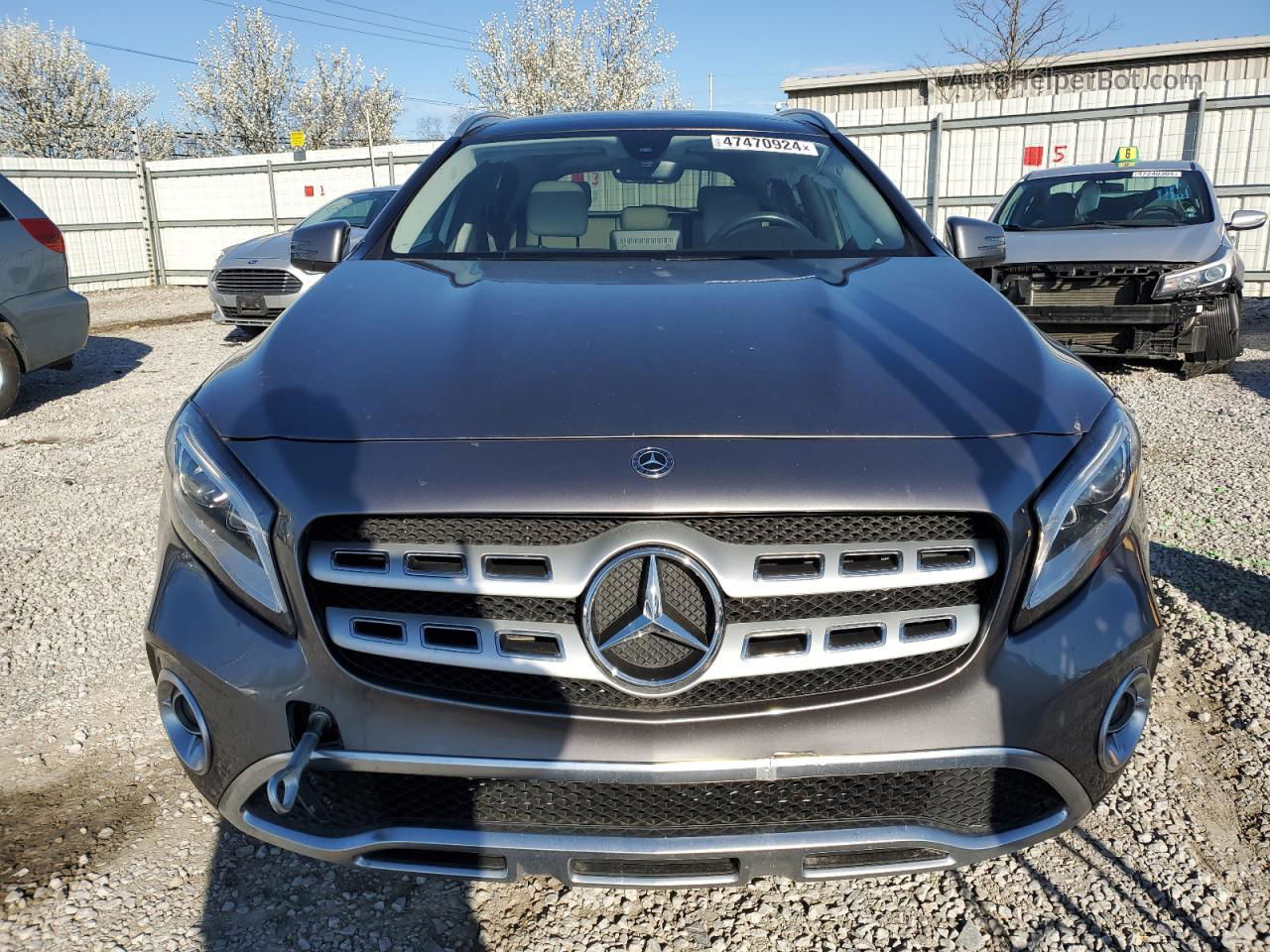 2019 Mercedes-benz Gla 250 4matic Gray vin: WDCTG4GB2KJ543784