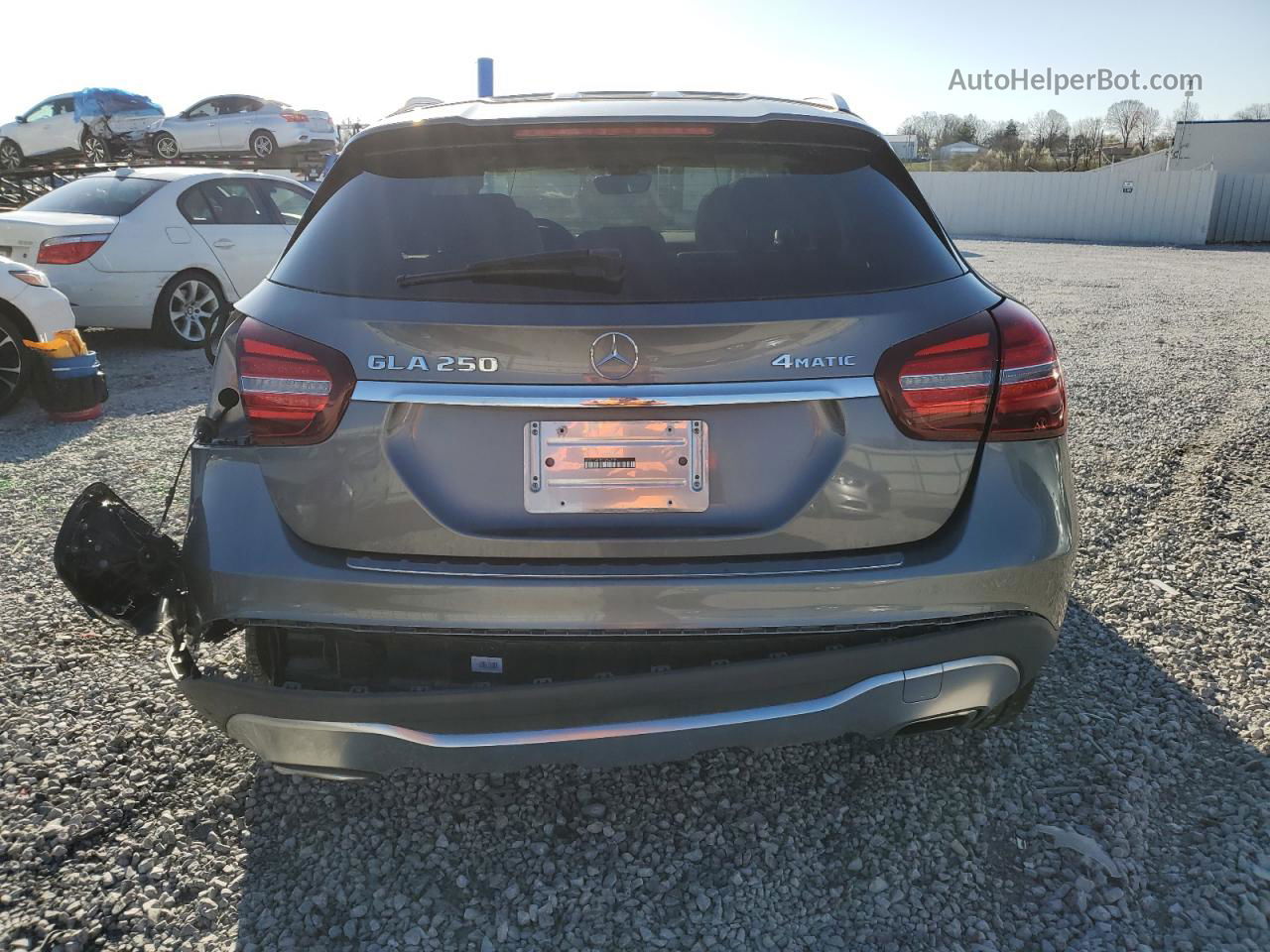 2019 Mercedes-benz Gla 250 4matic Gray vin: WDCTG4GB2KJ543784