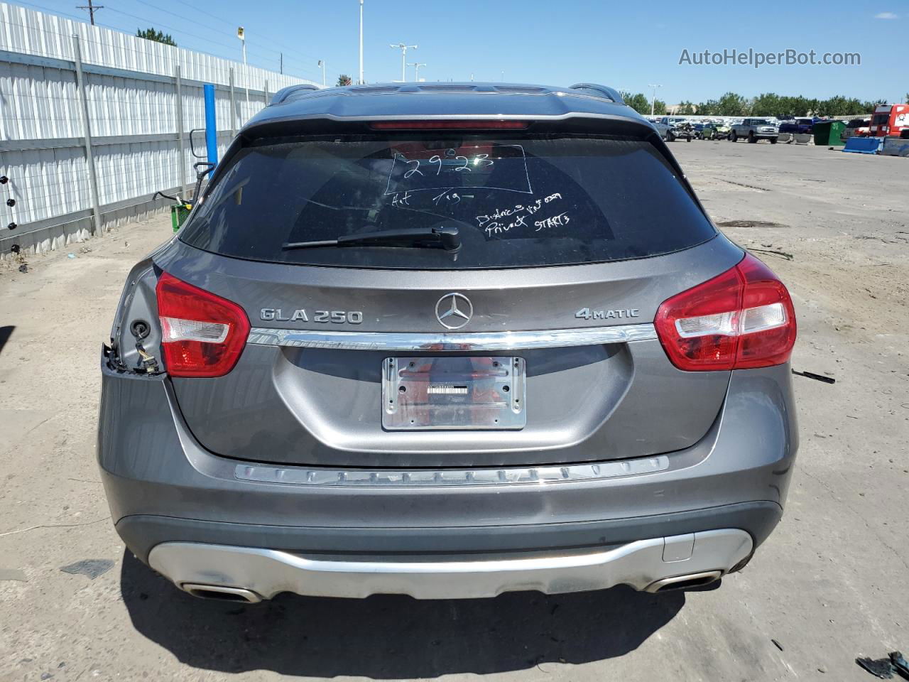 2019 Mercedes-benz Gla 250 4matic Угольный vin: WDCTG4GB2KJ550329