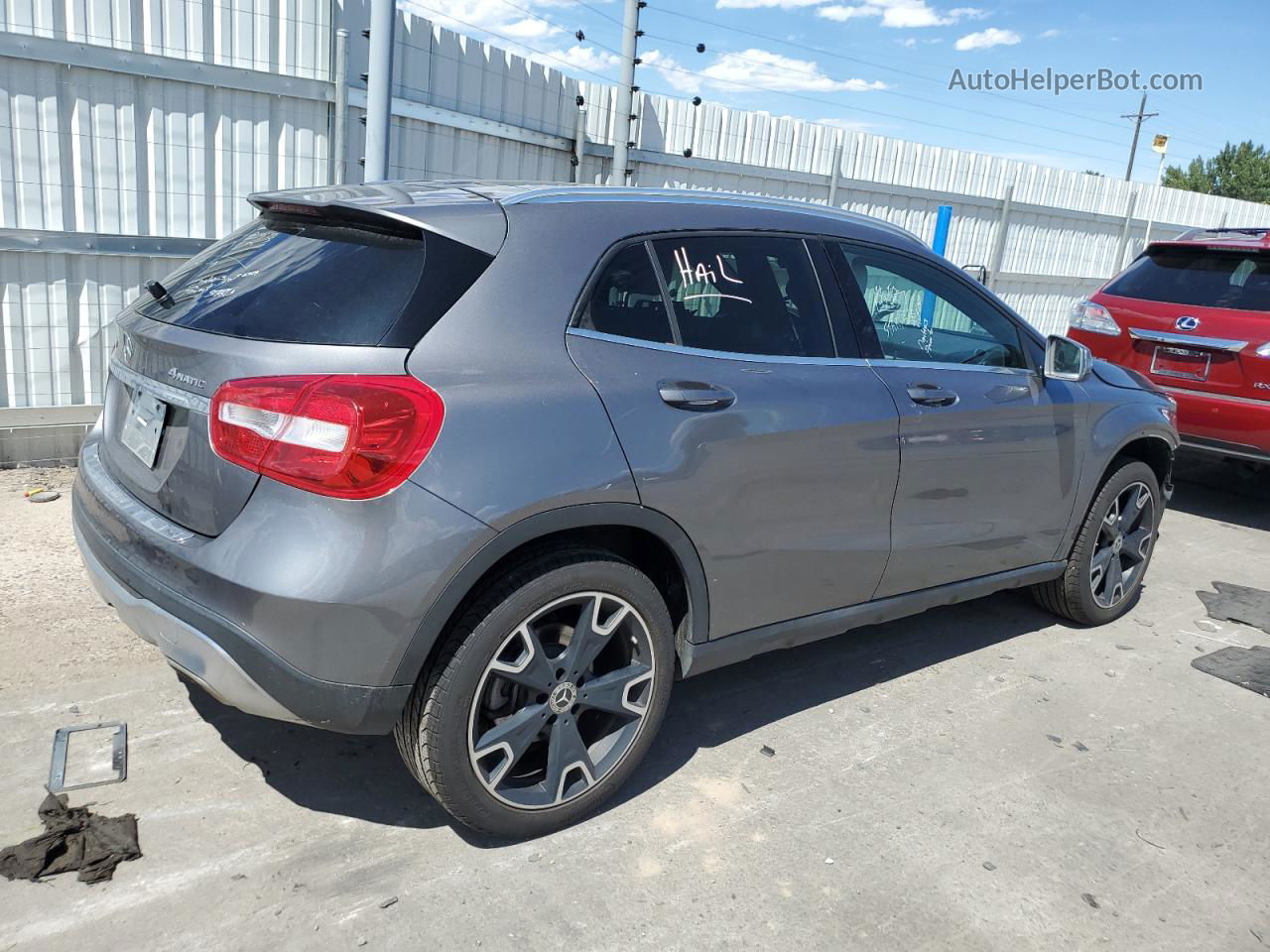 2019 Mercedes-benz Gla 250 4matic Угольный vin: WDCTG4GB2KJ550329