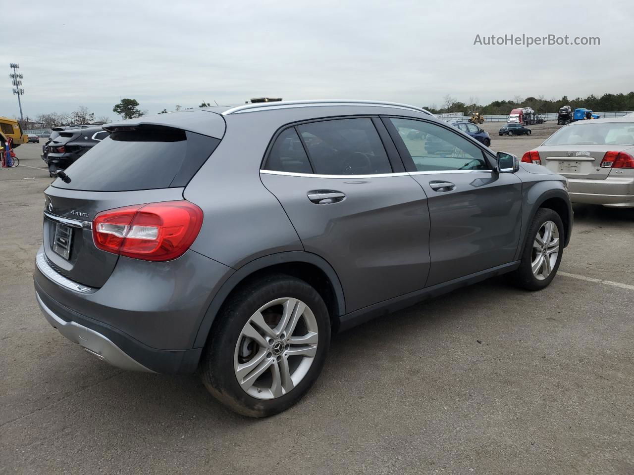 2019 Mercedes-benz Gla 250 4matic Серый vin: WDCTG4GB2KJ612859