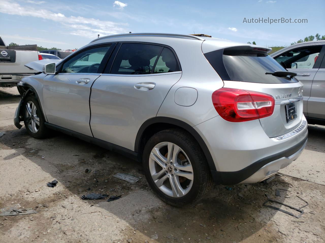 2019 Mercedes-benz Gla 250 4matic White vin: WDCTG4GB2KU020795