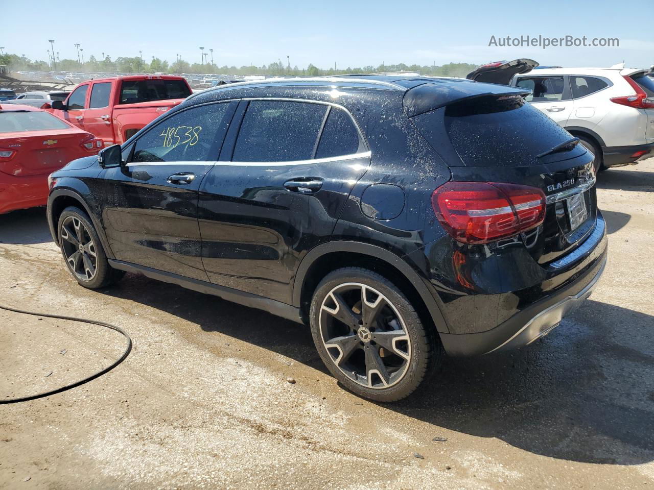 2019 Mercedes-benz Gla 250 4matic Black vin: WDCTG4GB3KJ590905