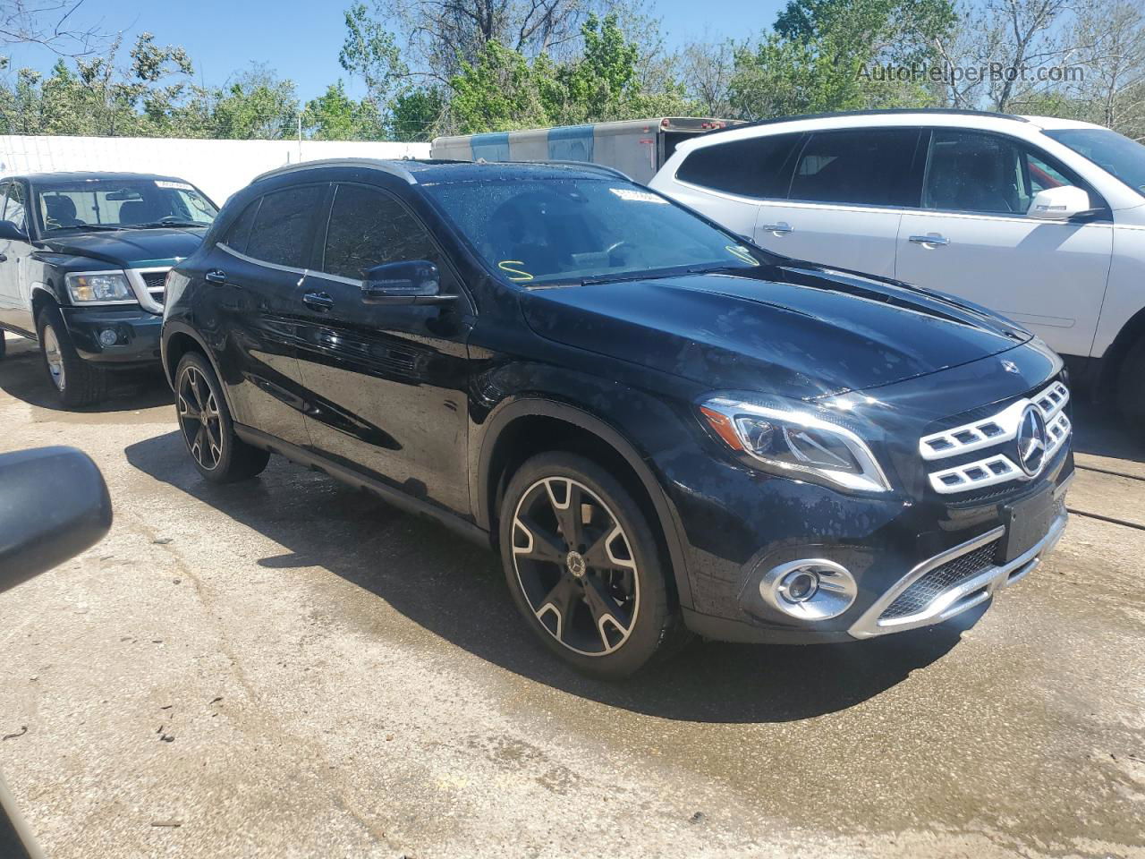 2019 Mercedes-benz Gla 250 4matic Black vin: WDCTG4GB3KJ590905