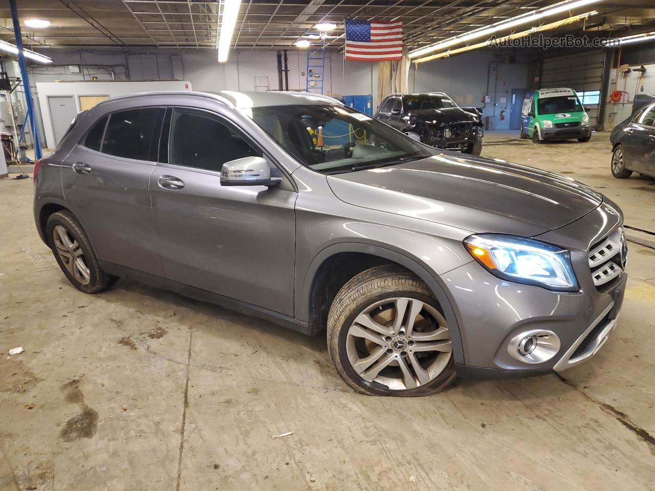 2019 Mercedes-benz Gla 250 4matic Серый vin: WDCTG4GB3KJ594176